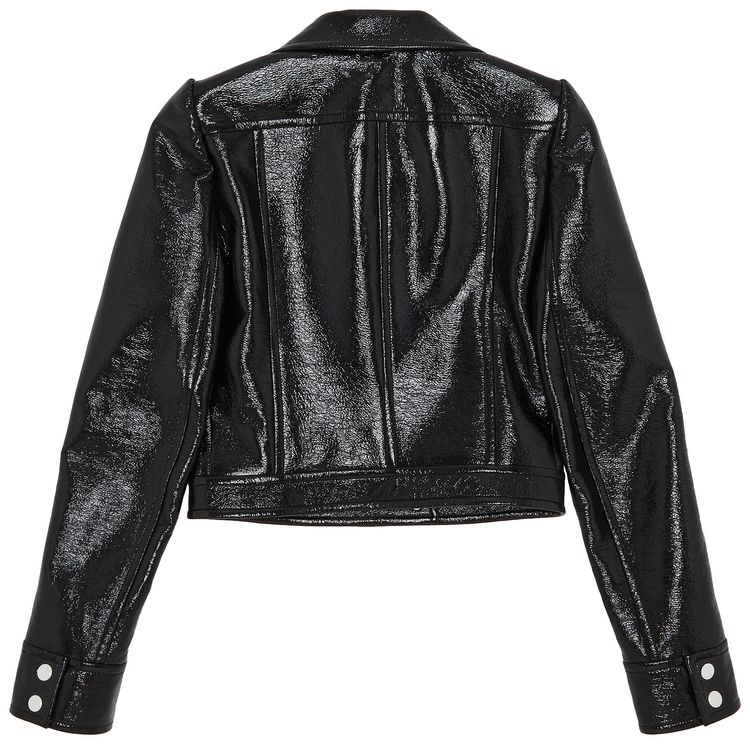 Courreges Cropped Jacket Black