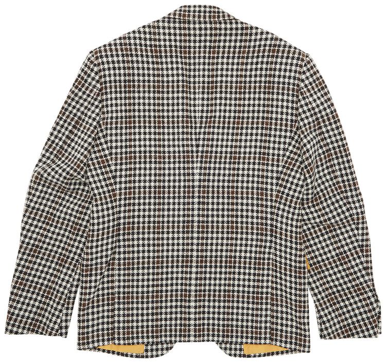 Marni Pied De Poule Wool Jacket Black