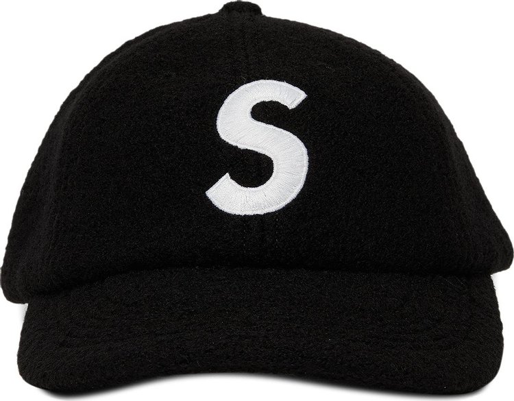 Supreme Boiled Wool S Logo 6-Panel 'Black'