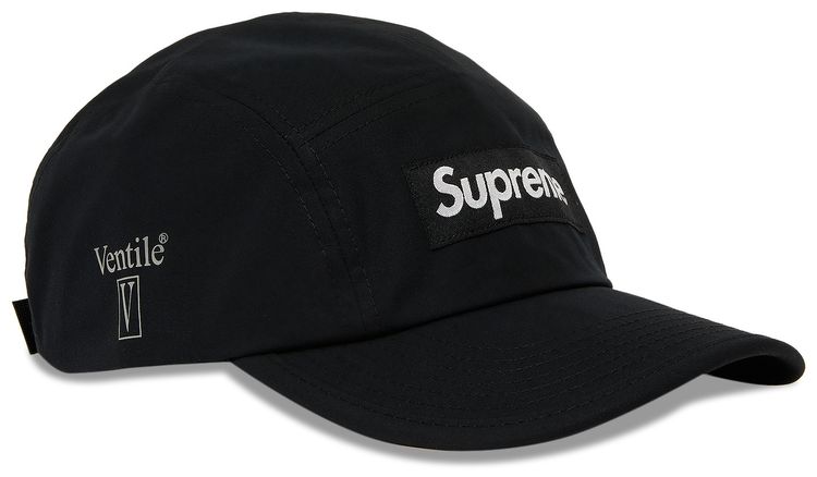 Supreme x Ventile Camp Cap Black