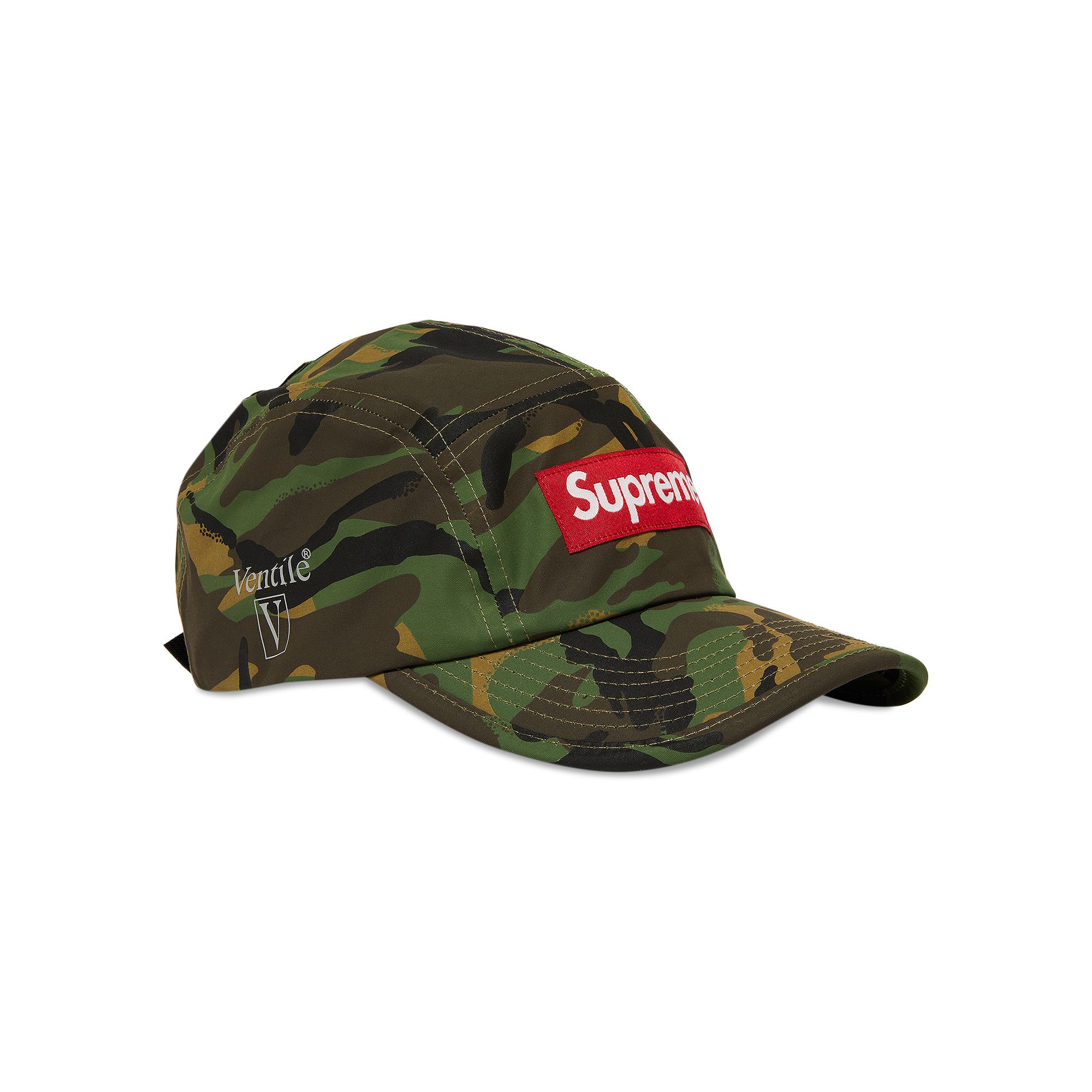 Buy Supreme x Ventile Camp Cap 'Woodland Camo' - FW22H13