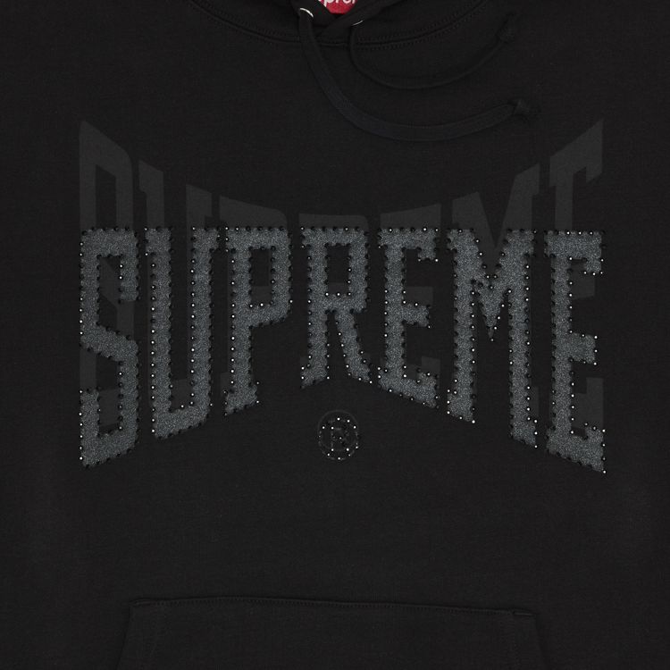 Buy Supreme Rhinestone Shadow Hooded Sweatshirt 