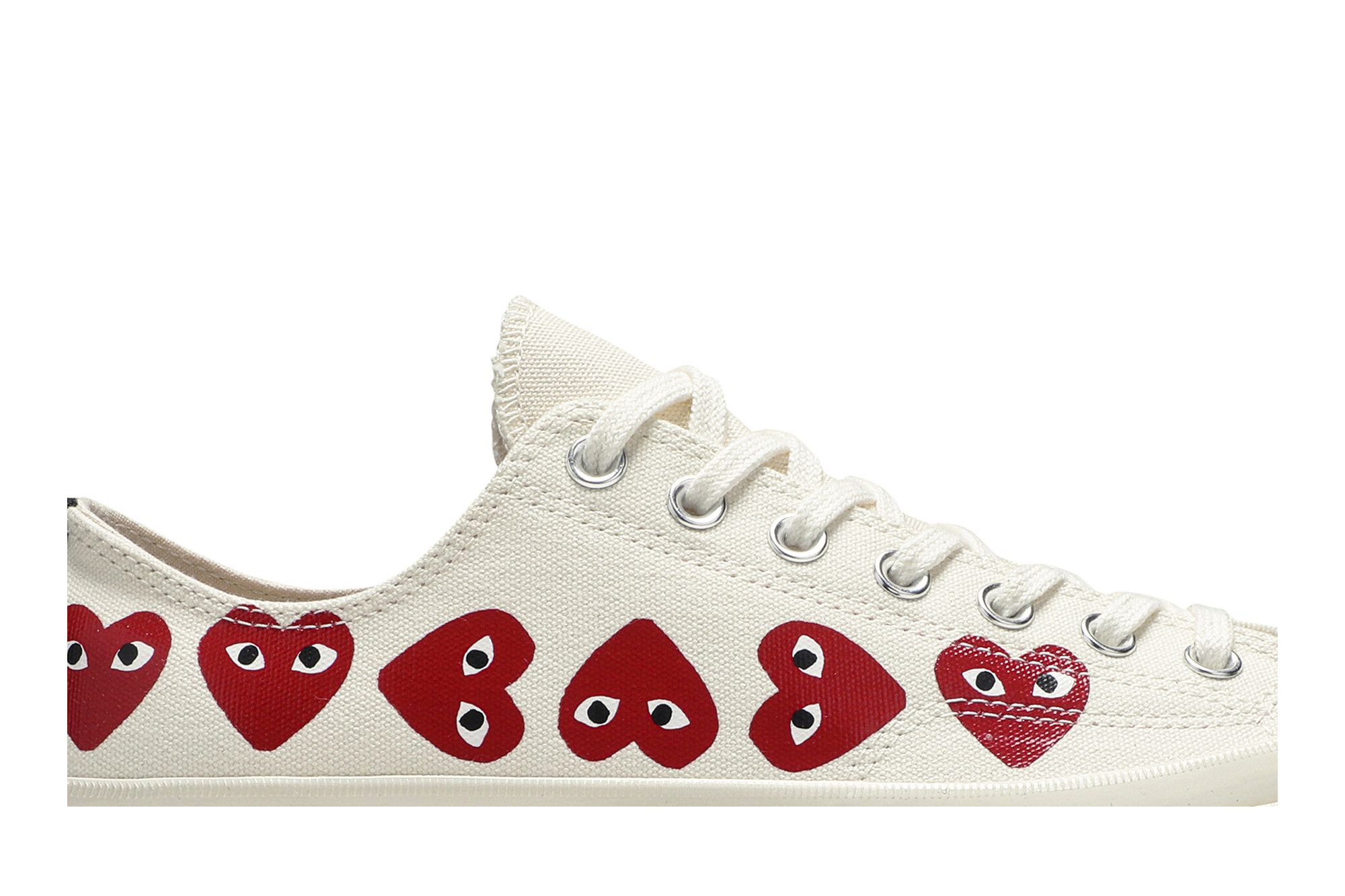 Converse with heart goat top