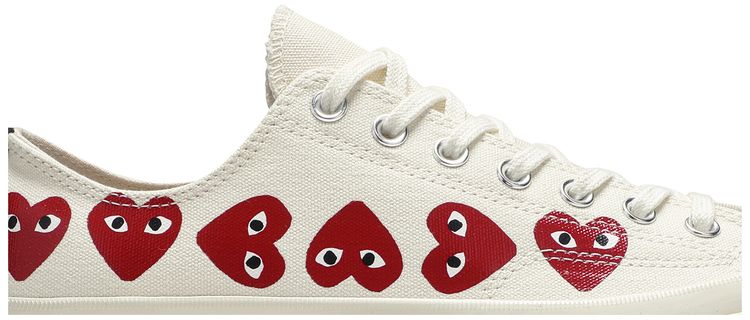 Comme des Garcons Play x Chuck 70 Low Top Multi Heart