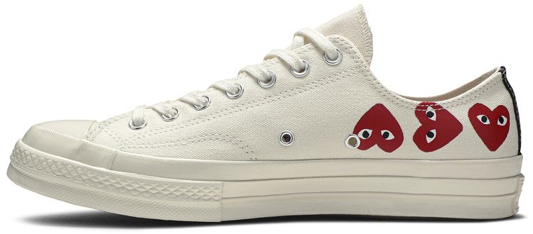 Comme des Garcons Play x Chuck 70 Low Top Multi Heart