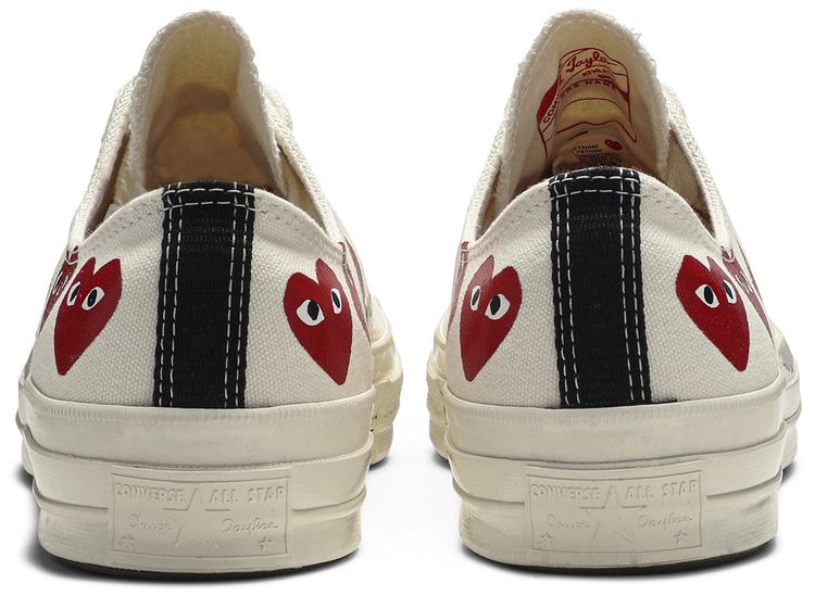 Comme des Garcons Play x Chuck 70 Low Top Multi Heart