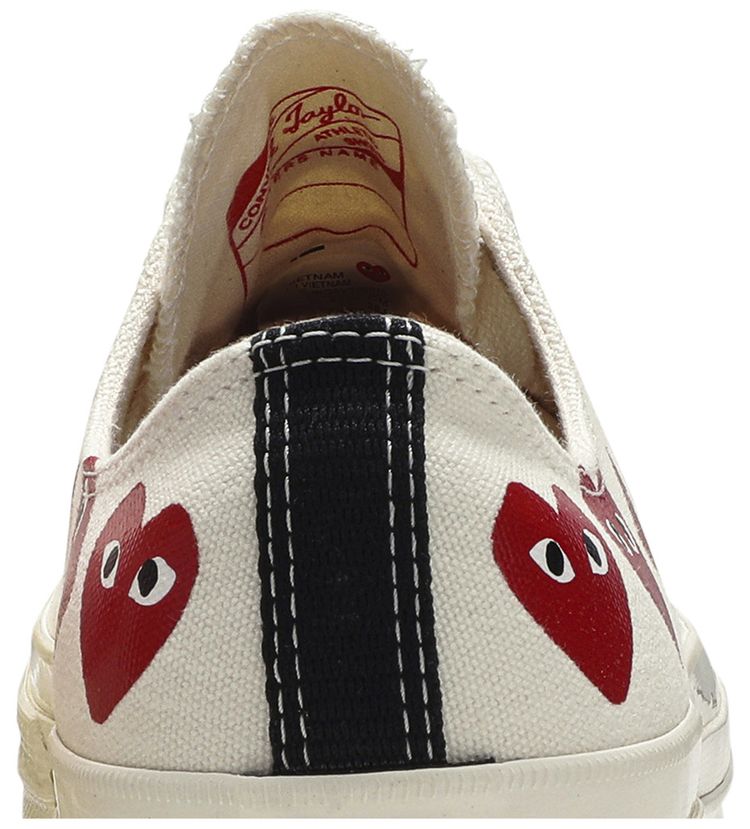 Comme des Garcons Play x Chuck 70 Low Top Multi Heart