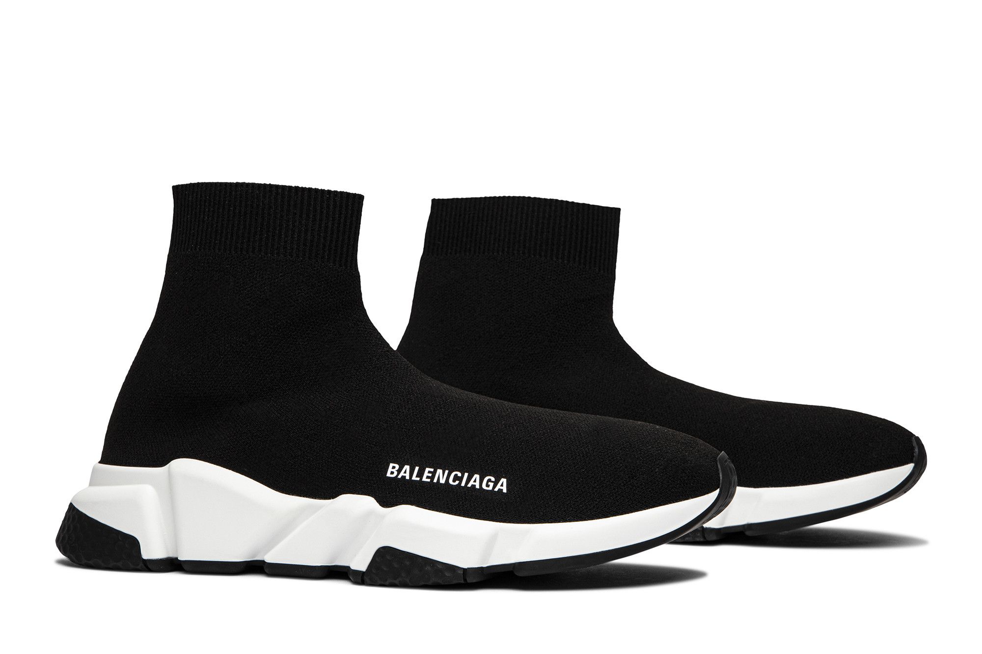 Buy Balenciaga Speed Sneaker Black White 2018 530349 W05G9 1000 GOAT AU
