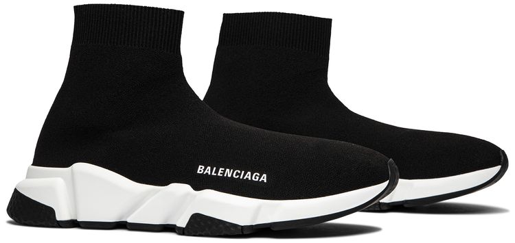 Balenciaga Speed Sneaker Black White 2018