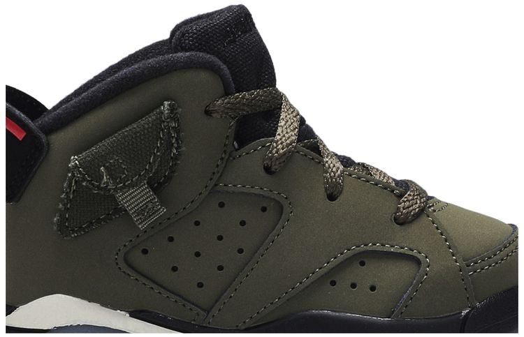Travis Scott x Air Jordan 6 Retro TD Olive