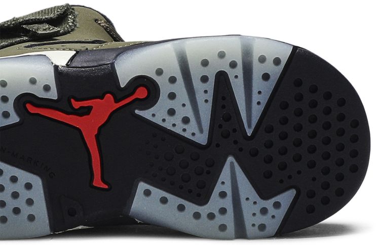 Travis Scott x Air Jordan 6 Retro TD Olive