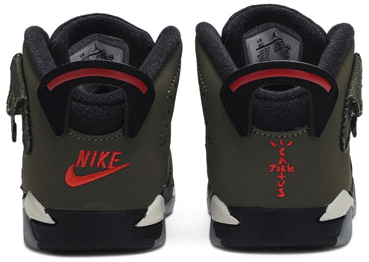 Travis Scott x Air Jordan 6 Retro TD Olive