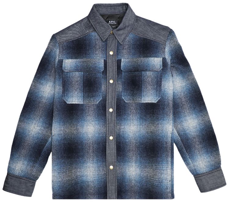 APC Mark Jacket Blue