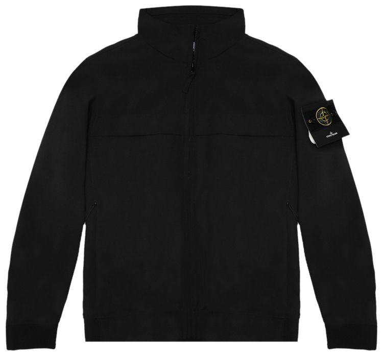 Stone Island Soft Shell Jacket Black