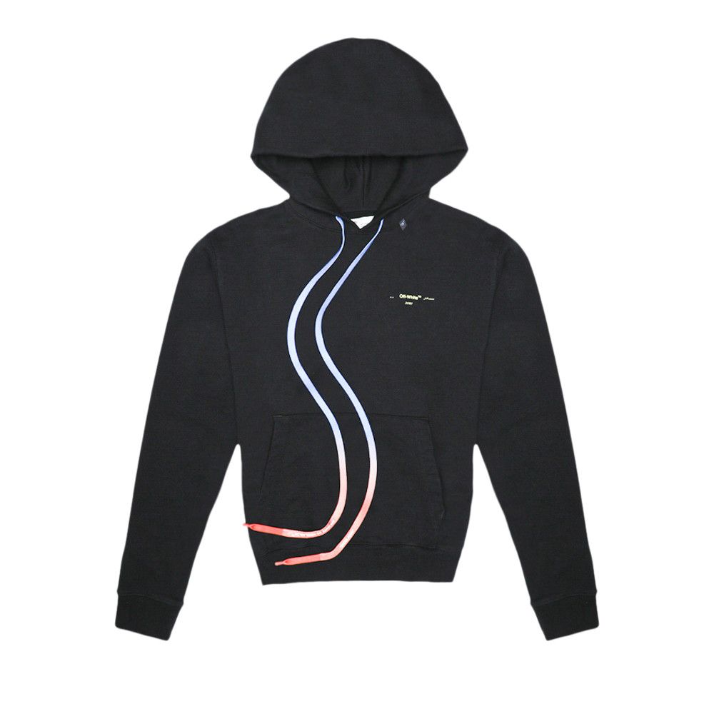 Black yellow off white hoodie shop