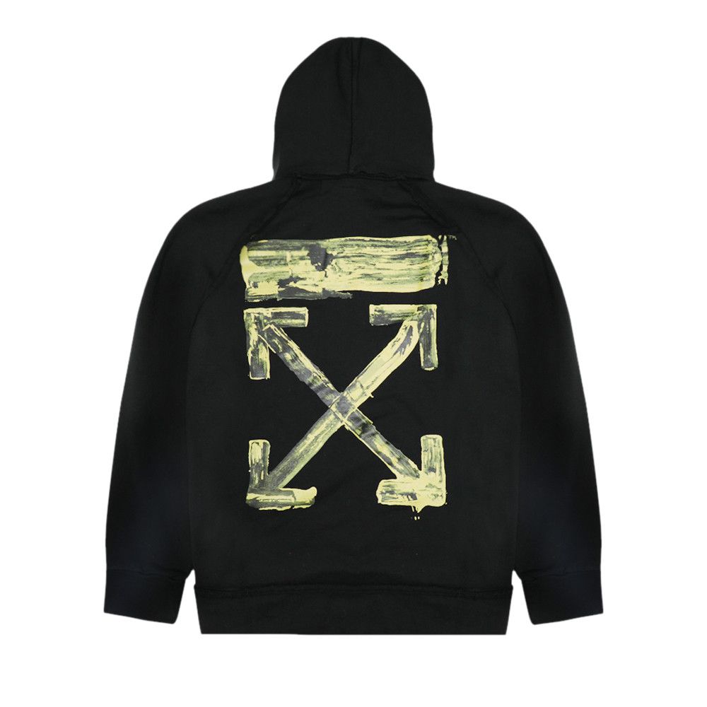 Buy Off White Acrylic Arrows Incomplete Hoodie Black OMBB057F19E300101060 GOAT UK