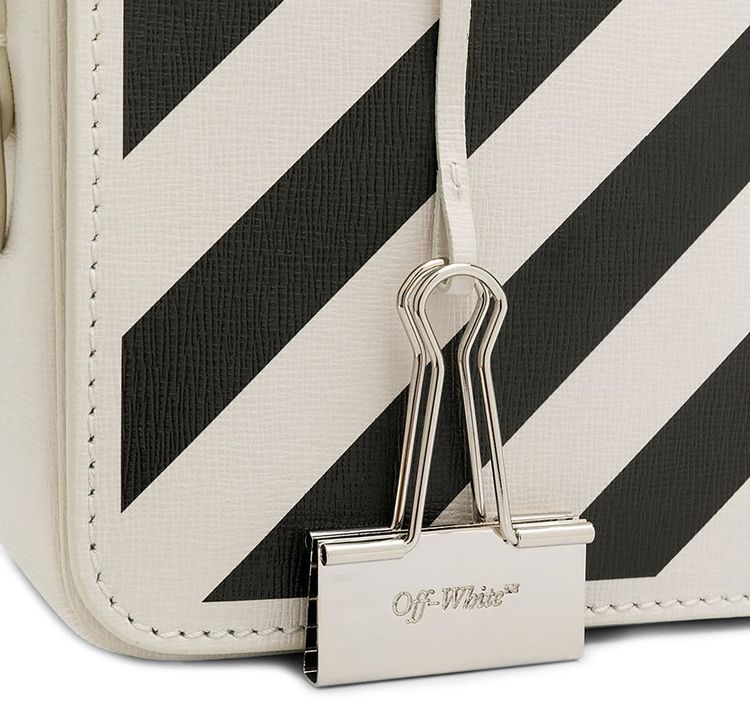Off White Diag Flap Bag Off White