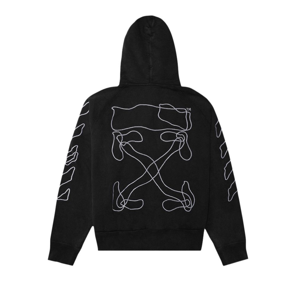 Off white abstract hoodie new arrivals