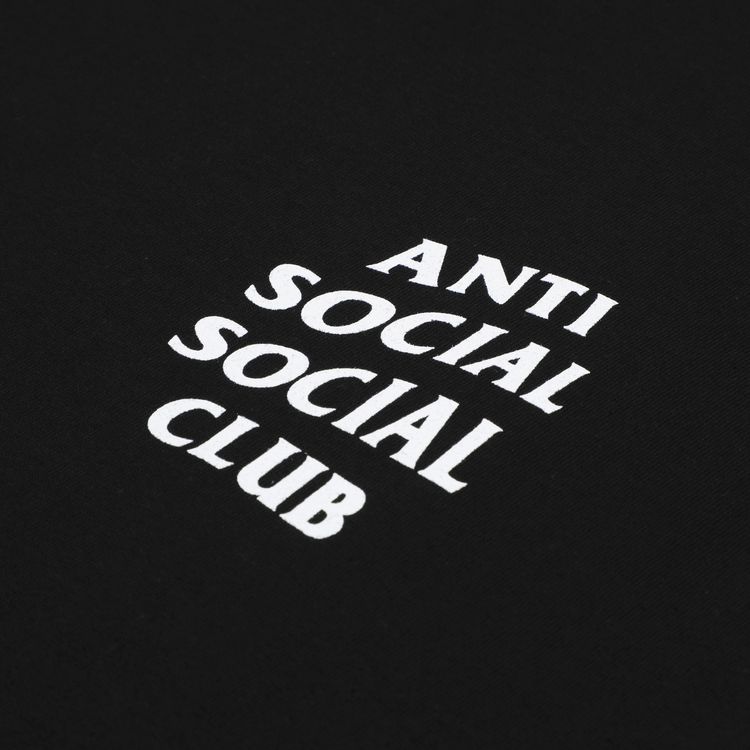 Buy Anti Social Social Club Logo T-Shirt 'Black' 0657 11LOGO