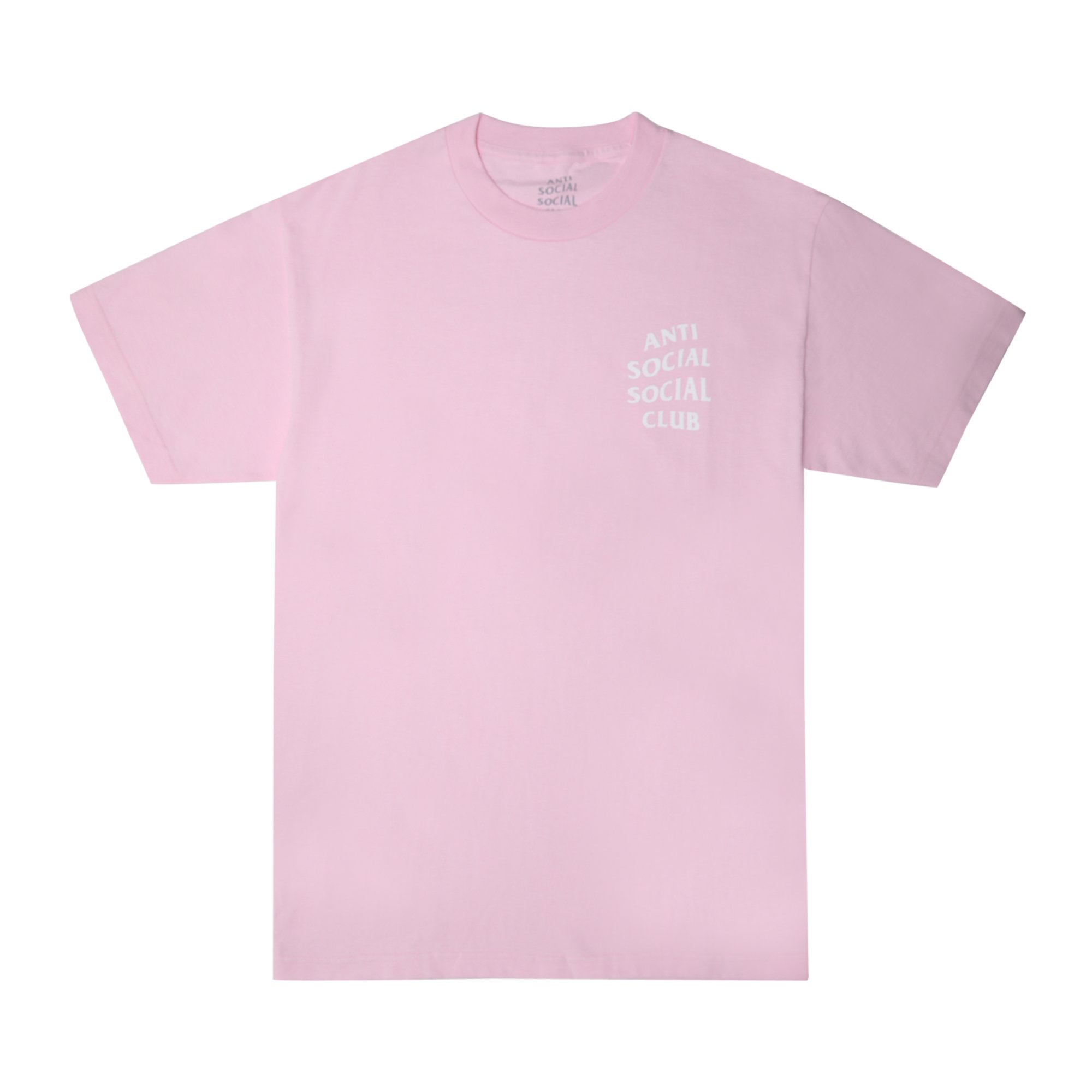 Buy Anti Social Social Club Logo 2 T-Shirt 'Pink' - 0657