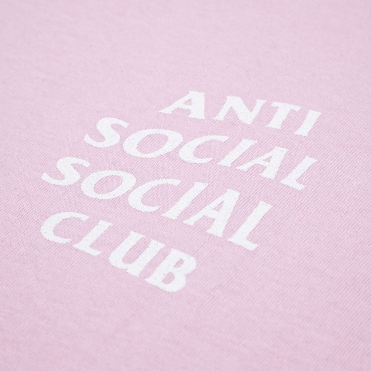 Anti Social Social Club Logo 2 T Shirt Pink