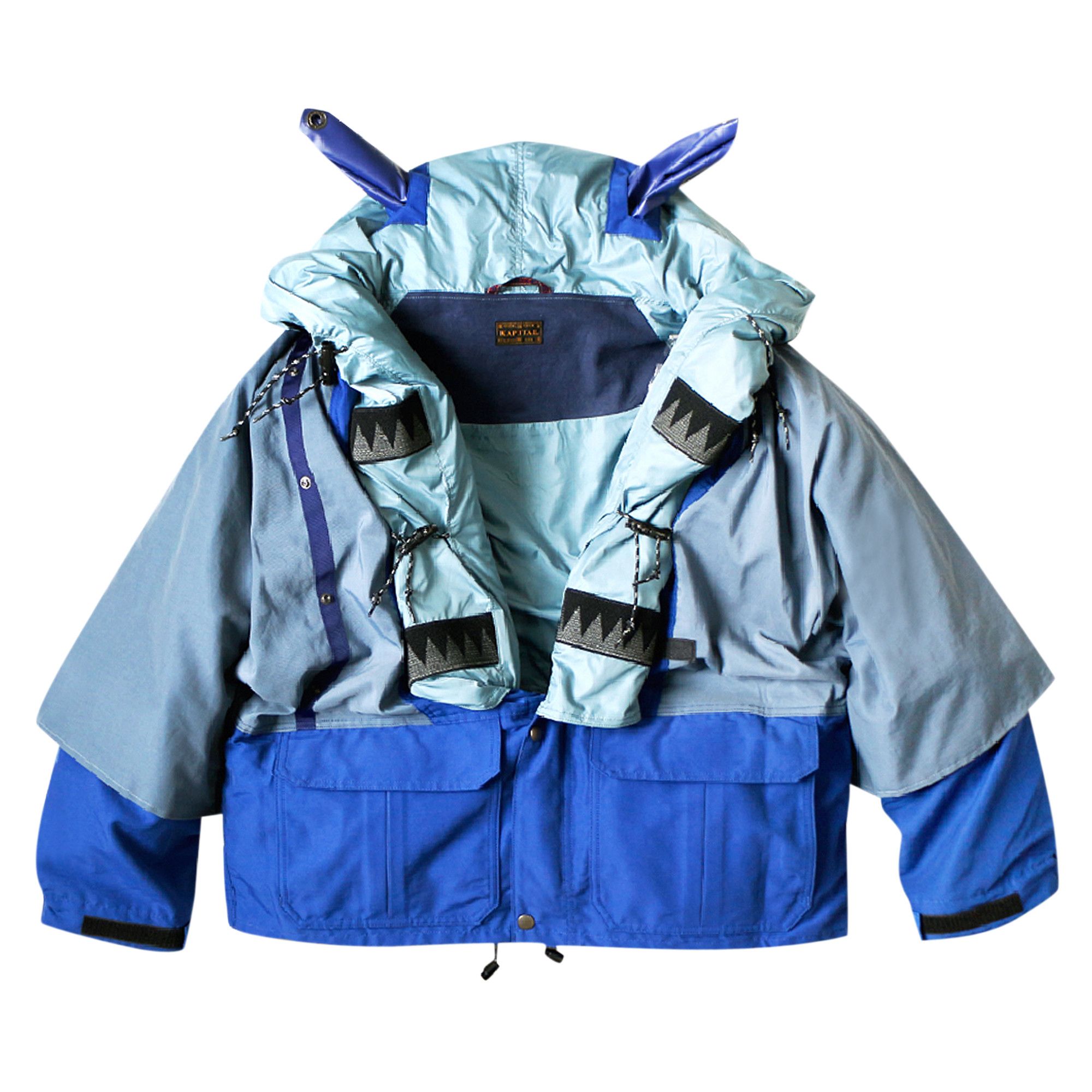 Buy Kapital 60/40 Cloth Kamakura Anorak Blouson 'Navy' - EK648 NAVY | GOAT