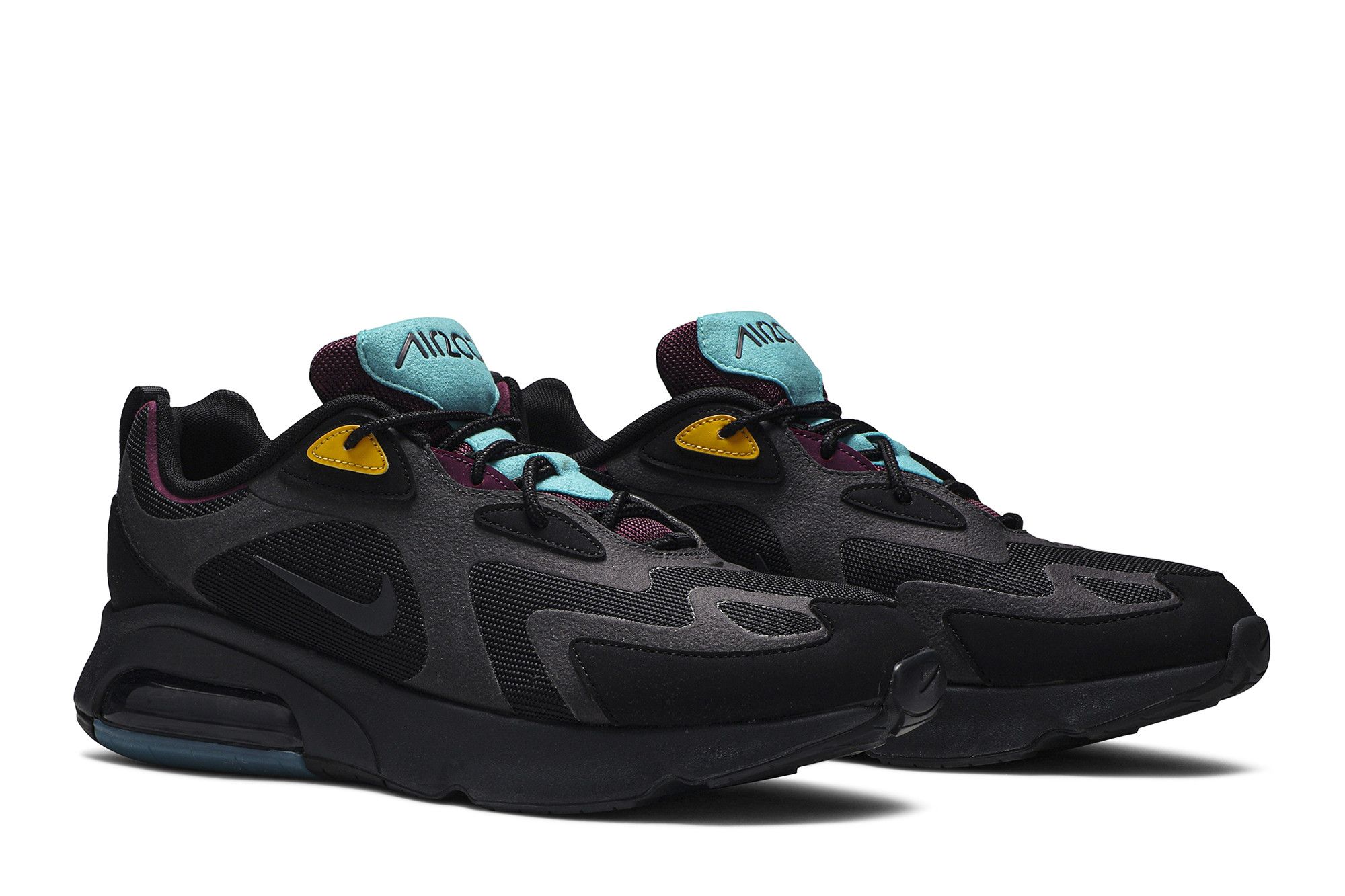 air max 200 black bordeaux