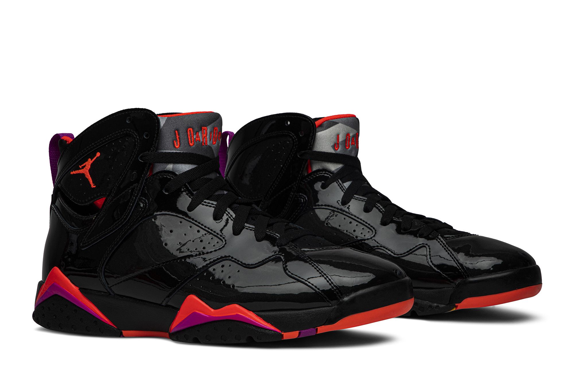 Jordan retro 7 black and white store