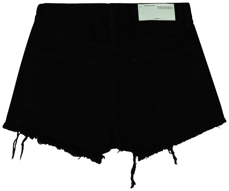 Off White Shorts Vintage Black