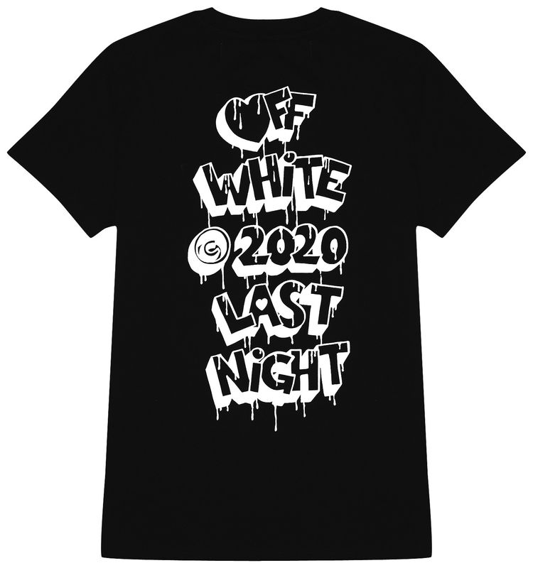 Off White Markers Casual Tee Black
