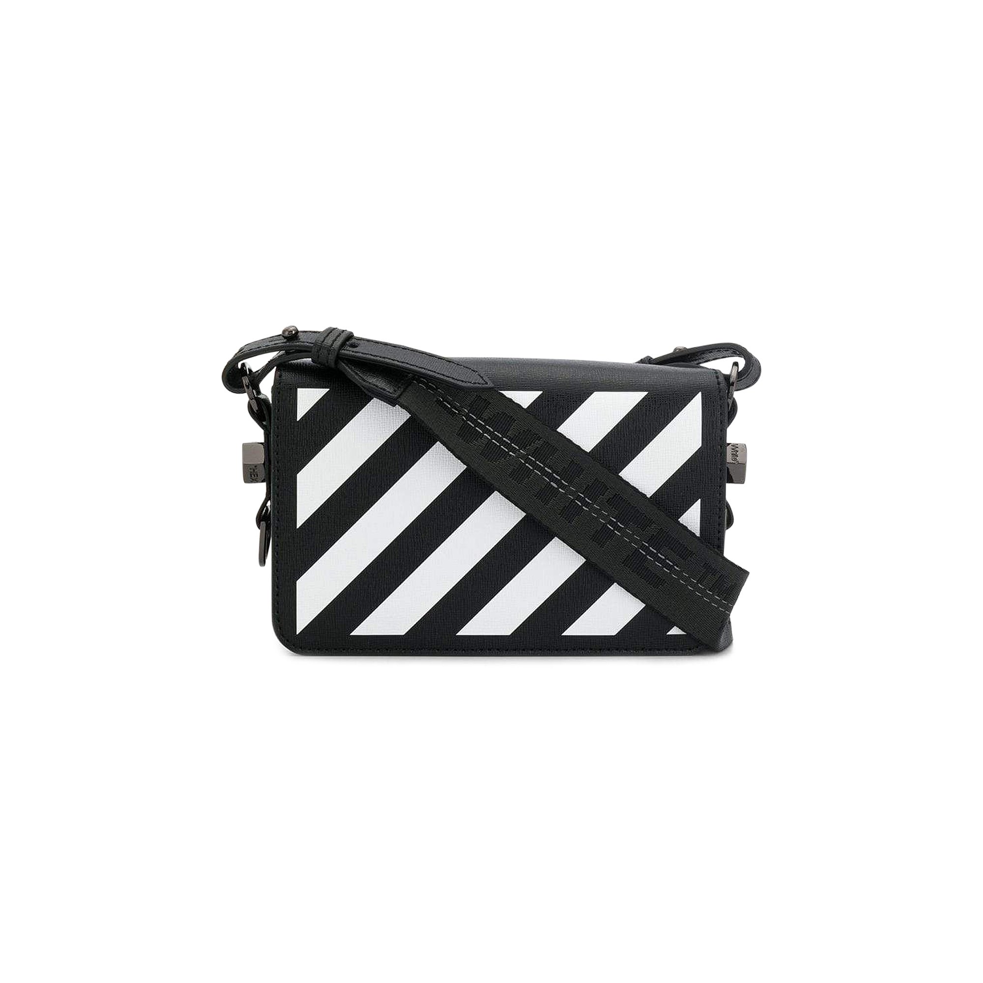 Buy Off-White Diag Mini Flap Bag 'Black' - OWNA038E194231071001 | GOAT