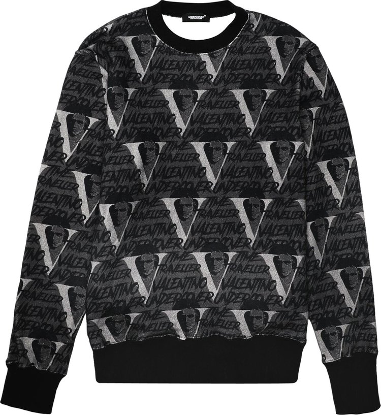 Undercover x Valentino Beethoven Printed Sweatshirt 'Black Base'
