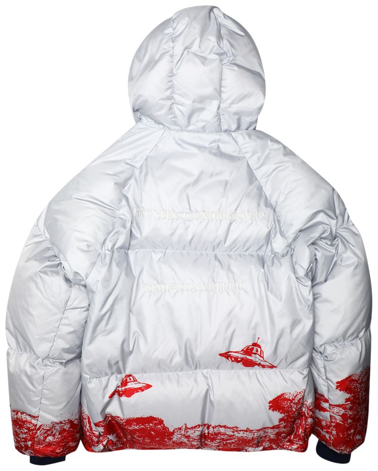 Undercover x Valentino Down Jacket Gray Beige