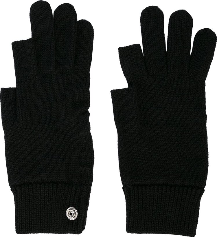 Rick Owens Touchscreen Gloves 'Black'