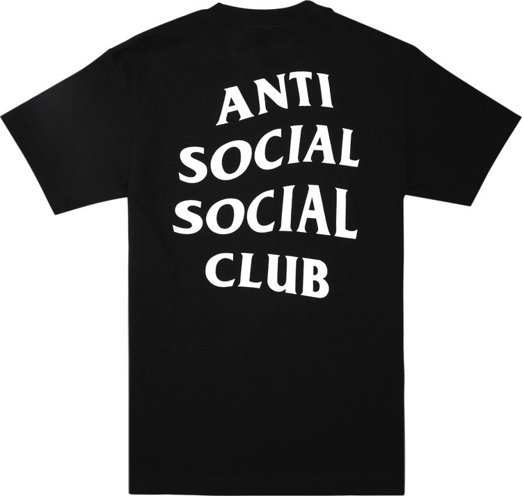 Anti Social Social Club Logo 2 T Shirt Black