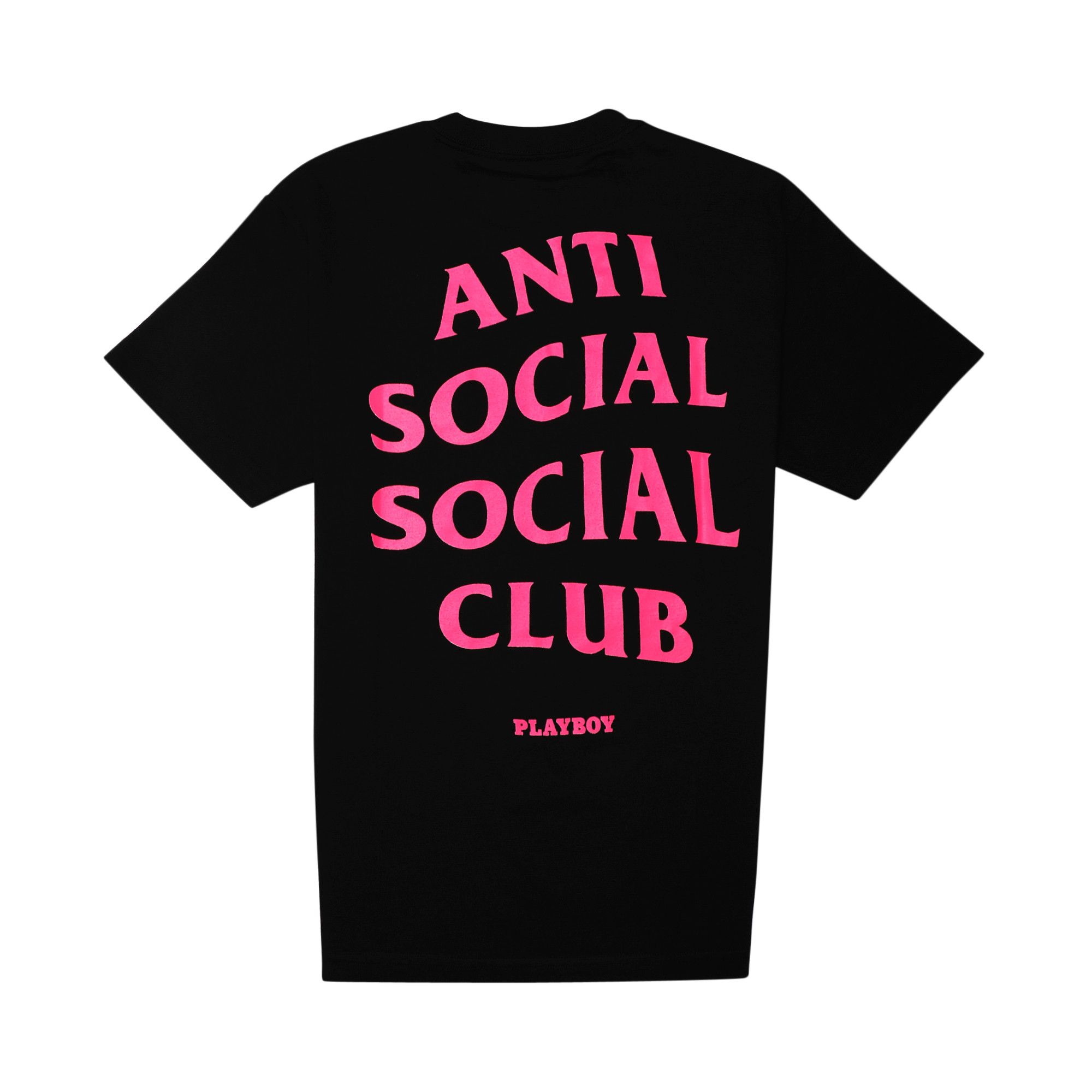 Buy Anti Social Social Club x Playboy T-Shirt 'Black' - 0657