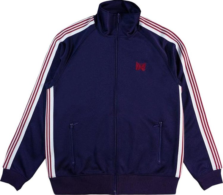 Buy Needles Smooth Track Jacket 'Navy' - FK192 NAVY | GOAT