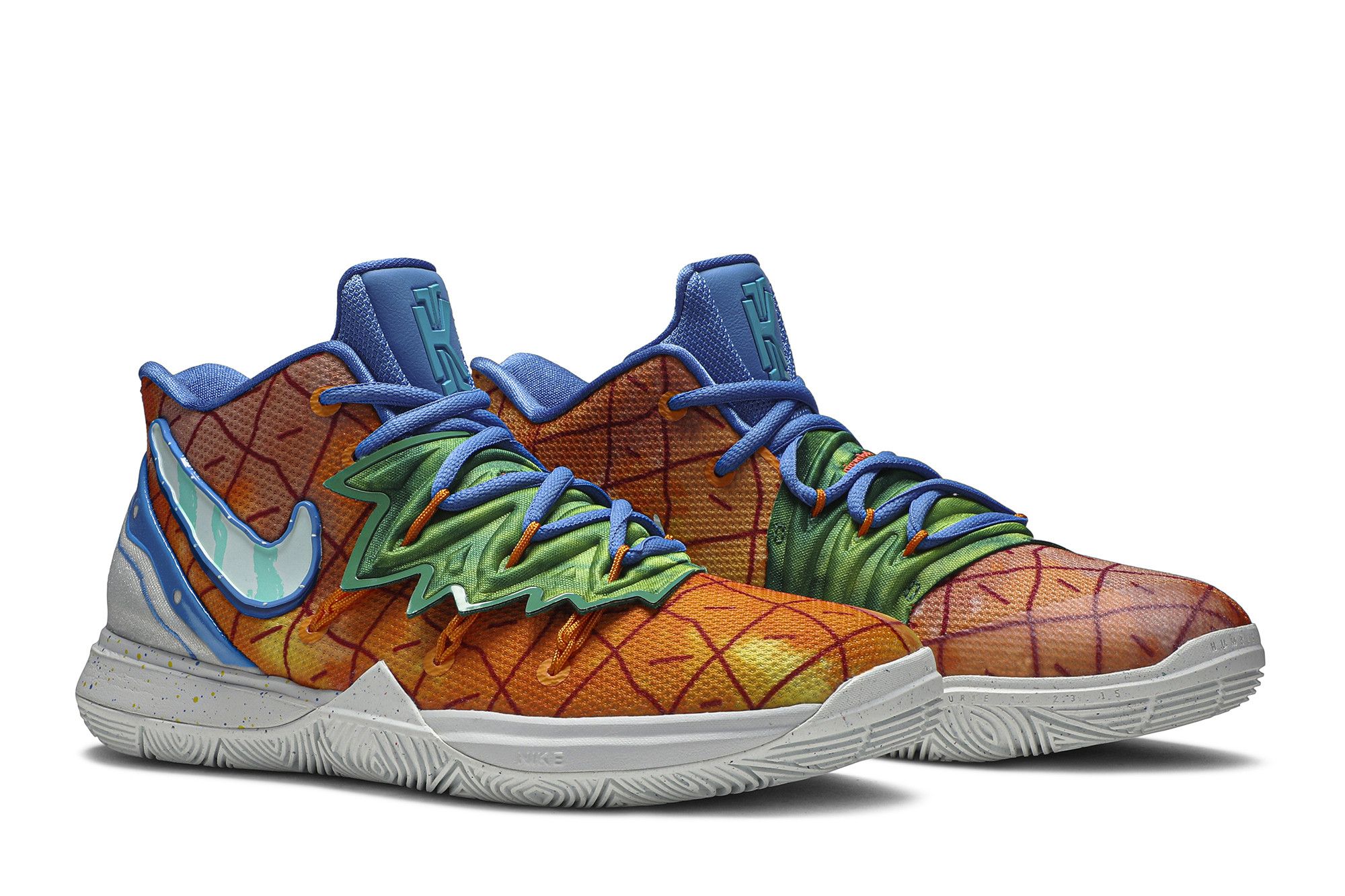 Size 3.5 SpongeBob SquarePants x Kyrie 5 GS Pineapple House