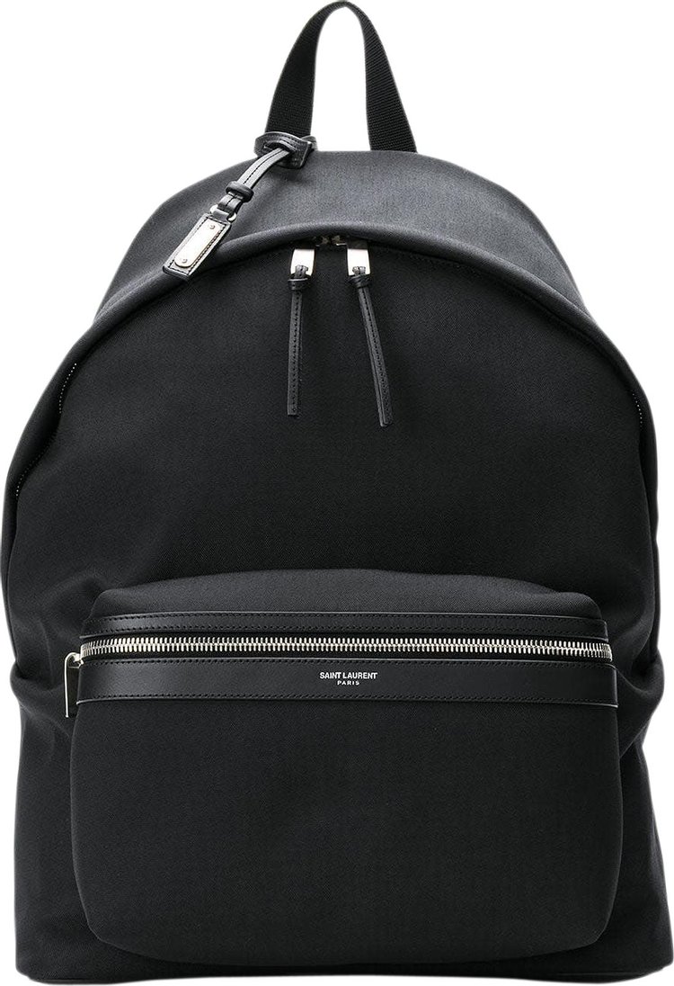 Buy Saint Laurent Logo Backpack 'Black' - 534967GIV3F BLAC | GOAT
