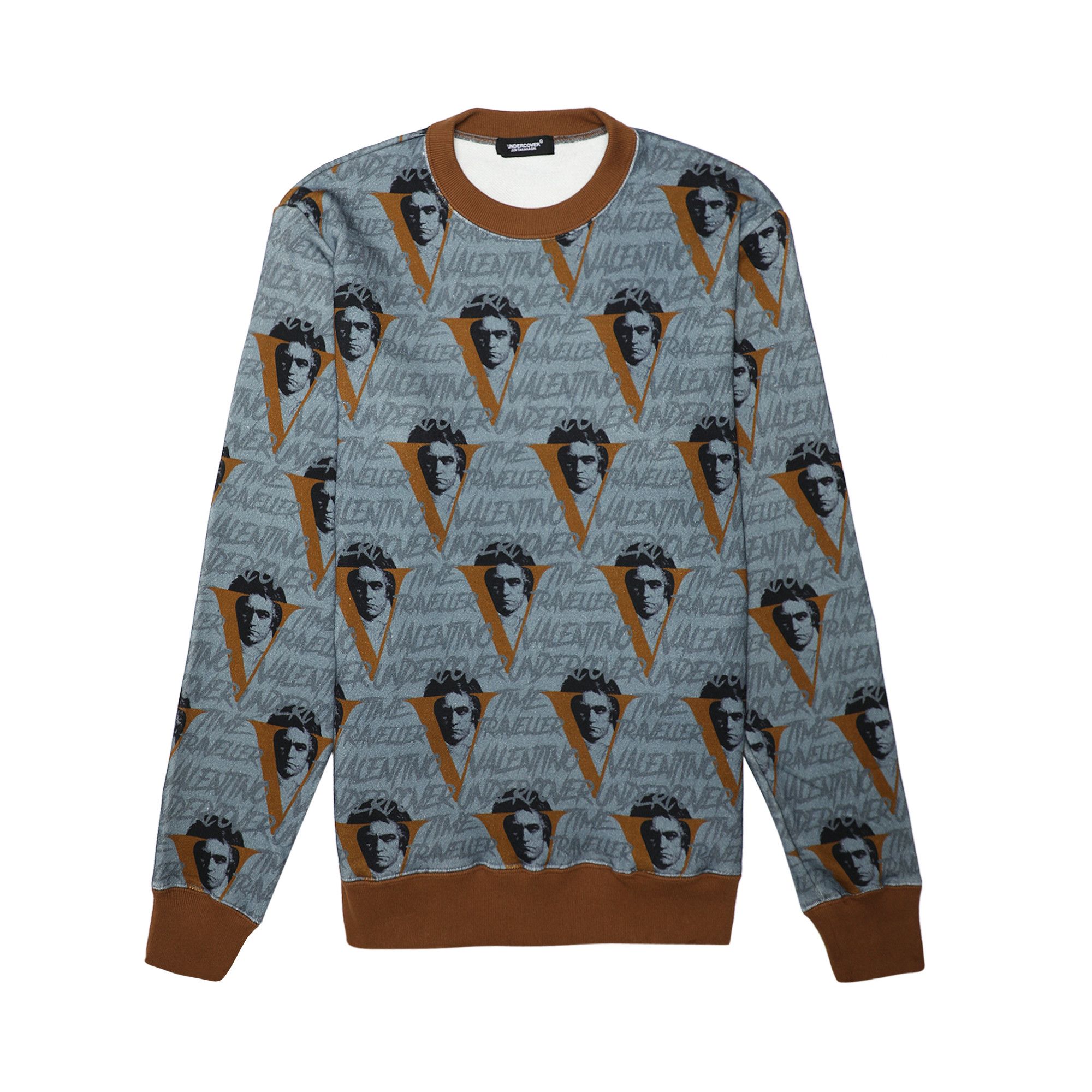 Buy Undercover x Valentino Beethoven Printed Sweatshirt Grey UCX4803 6 GREY GOAT