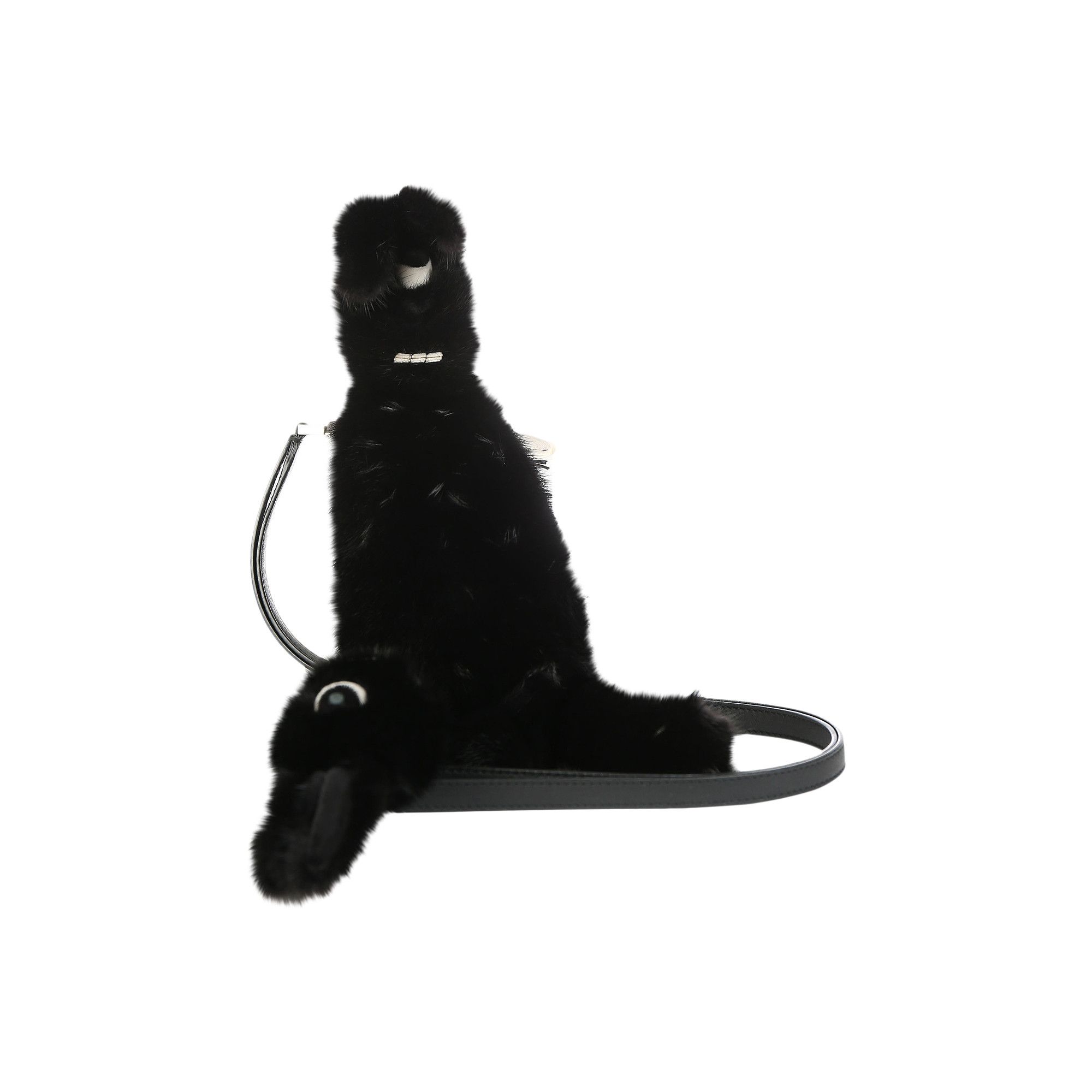 Buy Rick Owens Hun Siamese Bunny Black HV0000102MIN GOAT