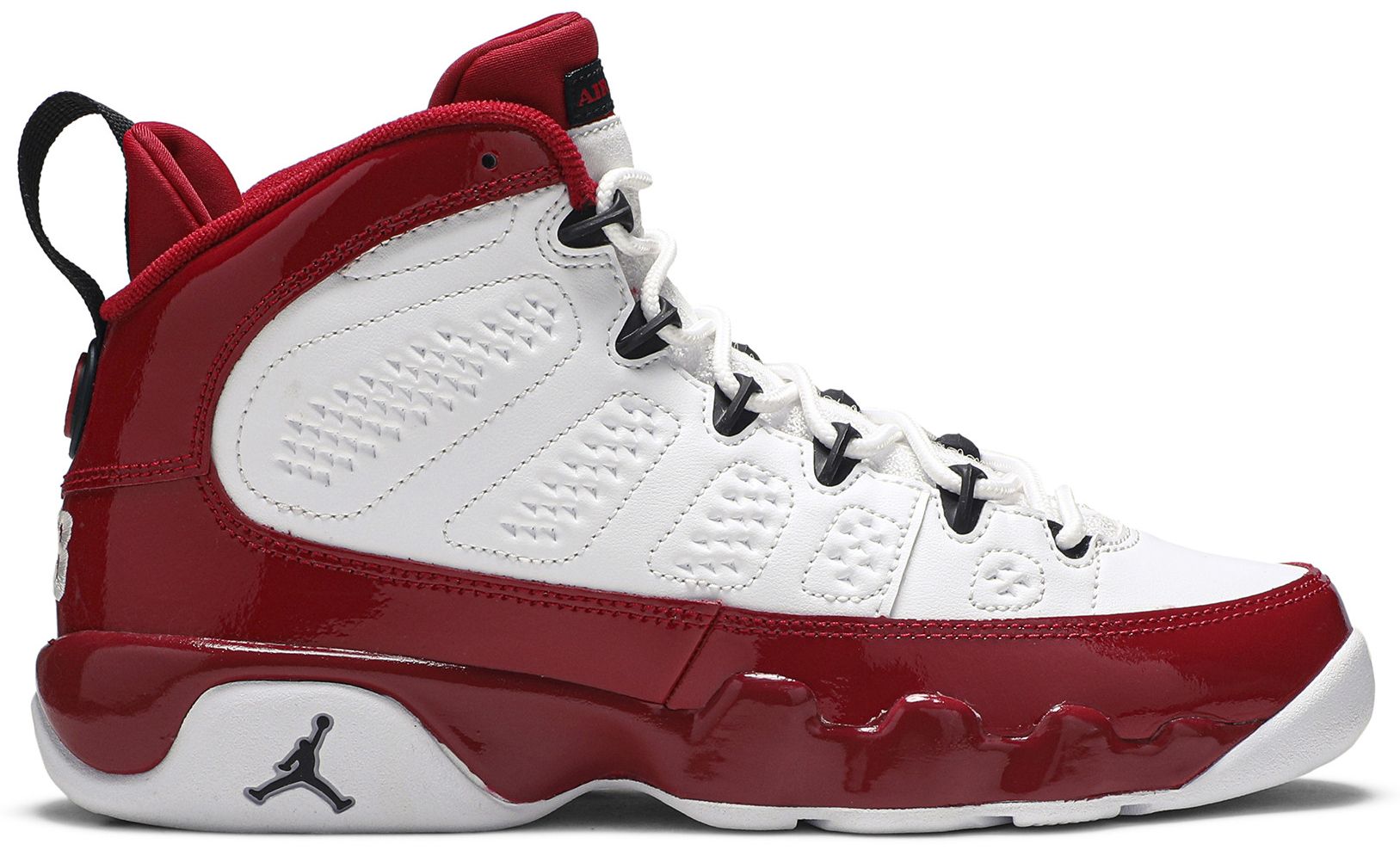 jordan 9 red gym