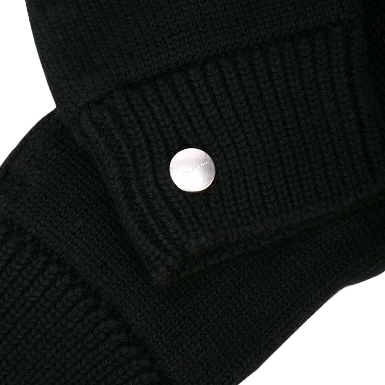 Rick Owens Touchscreen Gloves Black