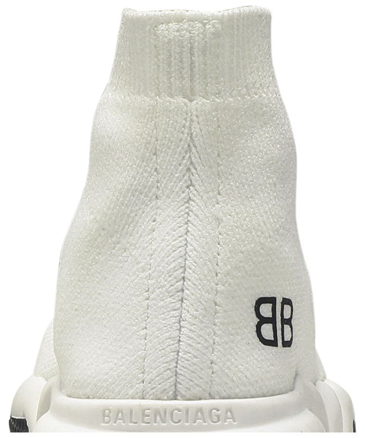 Balenciaga Speed Trainer Mid Kids White Black