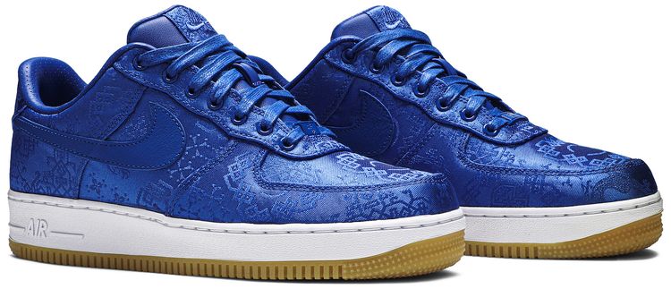 CLOT x Air Force 1 PRM Royal Silk