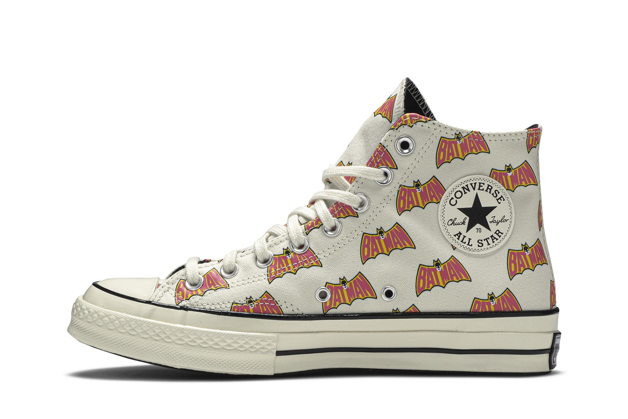 Buy Batman x Chuck 70 High 80th Anniversary White 167318C GOAT