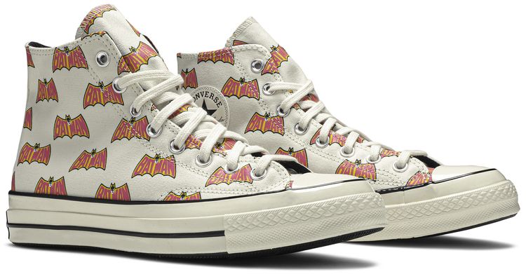 Batman x Converse Chuck 70 High 80th Anniversary White