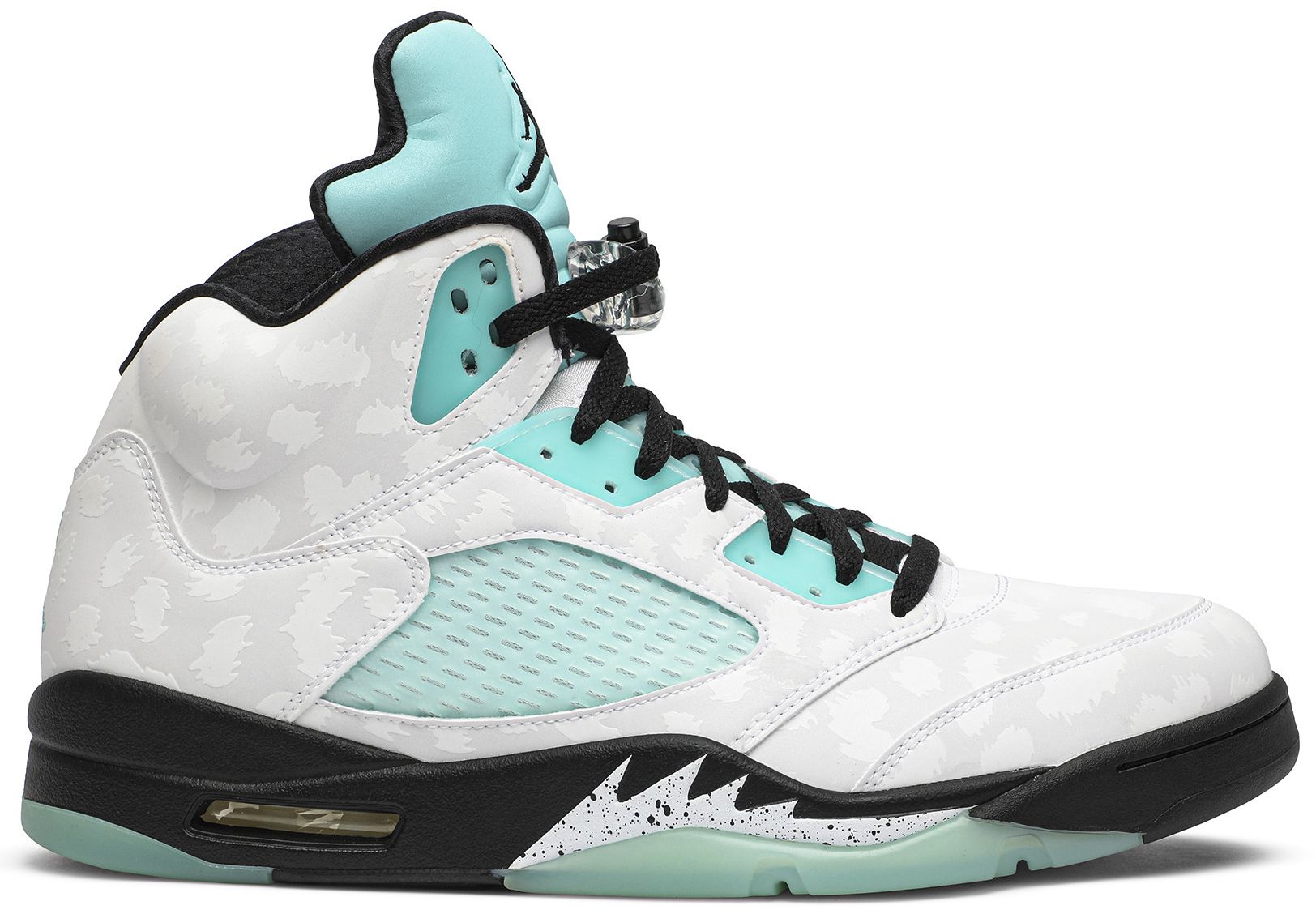 nike air jordan 5 retro island green