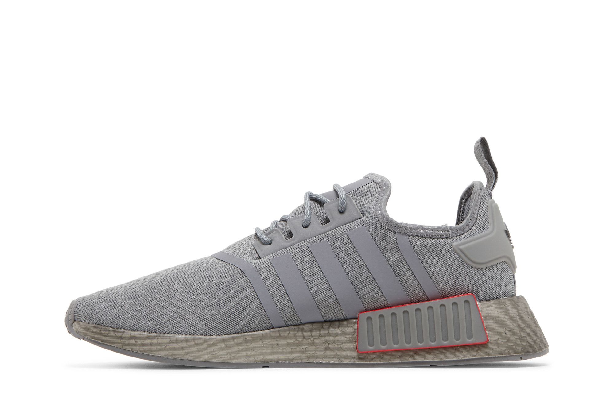 adidas nmd r1 grey shock red