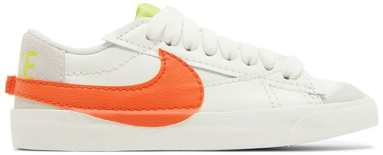 Nike Wmns Blazer Low 77 Jumbo Sail Rush Orange